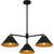 Alscott Three Light Chandelier (ALS5032MBK)