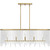 Apelle Five Light Linear Chandelier (APE542AB)