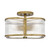 Aster Four Light Semi-Flush Mount (ASR1715WS)