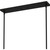 Atkins Four Light Linear Chandelier (ATK440MBK)