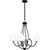 Quoizel - ATK5027MBK - Four Light Chandelier - Atkins - Matte Black