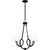 Atkins Four Light Chandelier (ATK5027MBK)