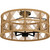 Axford Five Light Semi-Flush Mount (AXF1722MBK)
