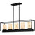 Quoizel - BET542MBK - Five Light Linear Chandelier - Bentley - Matte Black