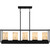 Bentley Five Light Linear Chandelier (BET542MBK)