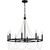 Brigitta Eight Light Chandelier (BGA5030MBK)