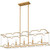Quoizel - BNK542W - Five Light Linear Chandelier - Brinkman - Matte White