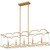 Brinkman Five Light Linear Chandelier (BNK542W)