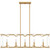 Brinkman Five Light Linear Chandelier (BNK542W)
