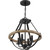 Bartlett Four Light Semi-Flush Mount (BRL1716EK)