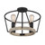 Brockton Four Light Semi-Flush Mount (BRT1717GK)