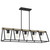 Brockton Five Light Linear Chandelier (BRT3542GK)