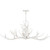 Brosh Six Light Linear Chandelier (BSH640AWH)
