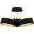 Byrnes LED Semi-Flush Mount (BYS1719MBK)