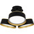 Byrnes LED Semi-Flush Mount (BYS1719MBK)
