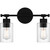 Quoizel - CAP8615MBK - Two Light Bath - Caputo - Matte Black