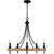 Catania Five Light Chandelier (CNI5026MBK)