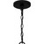 Catania Five Light Chandelier (CNI5026MBK)