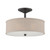 Quoizel - CRA1717MC - Three Light Semi-Flush Mount - Cloverdale - Mottled Cocoa