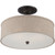 Cloverdale Three Light Semi-Flush Mount (CRA1717MC)