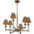 Cross Six Light Chandelier (CRO5026SU)