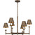 Cross Six Light Chandelier (CRO5026SU)