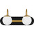 Desmond Two Light Bath (DES8618MBK)
