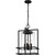 Quoizel - DMN1514EK - Four Light Pendant - Damien - Earth Black
