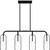 Fairbanks Four Light Linear Chandelier (FRB438MBK)