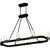 Gloucester Eight Light Linear Chandelier (GLC842MBK)
