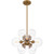 Glinda Four Light Pendant (GLI2820BWS)
