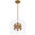 Glinda Four Light Pendant (GLI2820BWS)