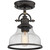 Quoizel - GRTS1708PN - One Light Semi-Flush Mount - Grant - Palladian Bronze