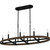 Hendrix Nine Light Linear Chandelier (HDR842MBK)