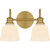 Quoizel - HIN8614AB - Two Light Bath - Hinton - Aged Brass