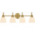 Quoizel - HIN8630AB - Four Light Bath - Hinton - Aged Brass