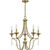 Quoizel - JOU5025AB - Five Light Chandelier - Joules - Aged Brass
