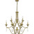Quoizel - JOU5032AB - Nine Light Chandelier - Joules - Aged Brass