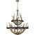 Quoizel - JR5032EK - Nine Light Chandelier - Journey - Earth Black