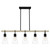 Kingsbridge Five Light Linear Chandelier (KGB142EK)