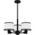 Kylen Three Light Chandelier (KYL2822MBK)