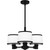Kylen Three Light Chandelier (KYL2822MBK)