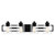 Quoizel - LANS8632MBK - Four Light Bath - Lansdowne - Matte Black