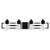 Lansdowne Four Light Bath (LANS8632MBK)
