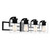 Lansdowne Four Light Bath (LANS8632MBK)