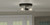 Lucy Three Light Flush Mount (LCY1614MBK)