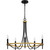 Legare Five Light Chandelier (LGR5026MBK)