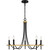 Legare Five Light Chandelier (LGR5026MBK)
