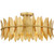 Quoizel - LIZ1720GFL - Four Light Semi Flush Mount - Liza - Gold Leaf