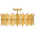 Liza Four Light Semi Flush Mount (LIZ1720GFL)